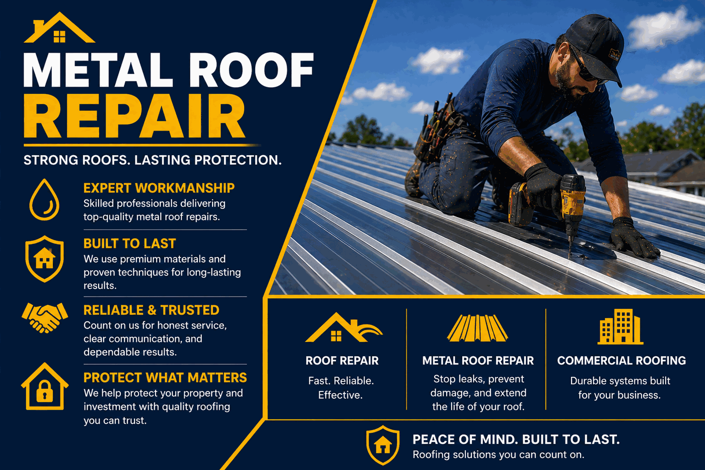 Rancho Santa Margarita Metal Roof Repair