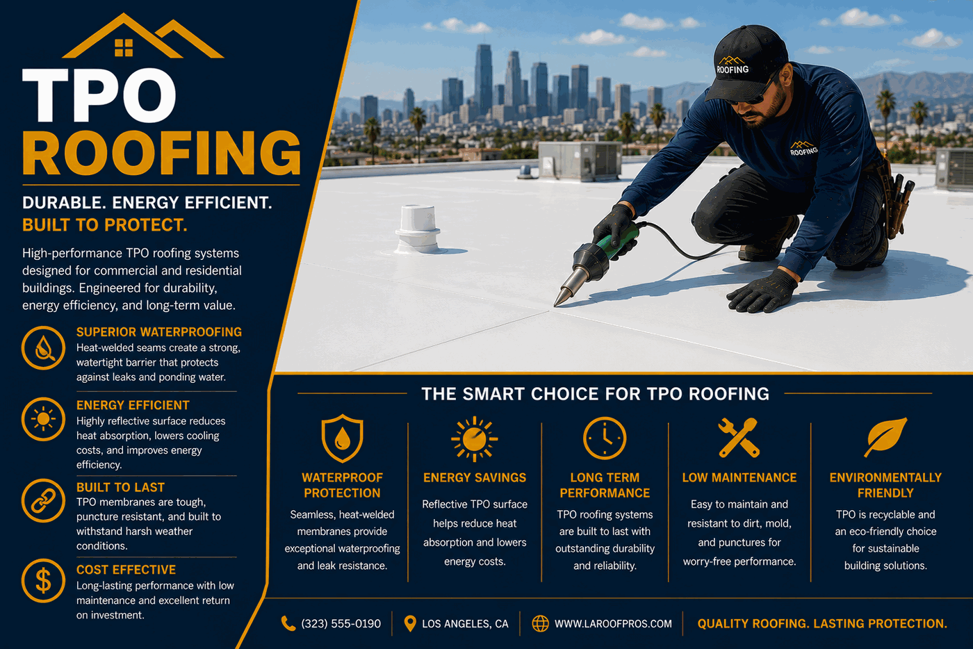 Toluca Lake TPO Roofing