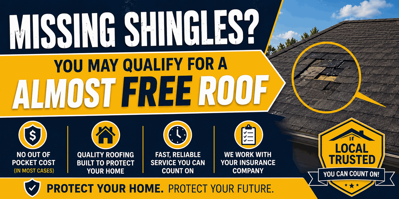 Missing shingles? You may qualify for an almost free roof - Los Angeles