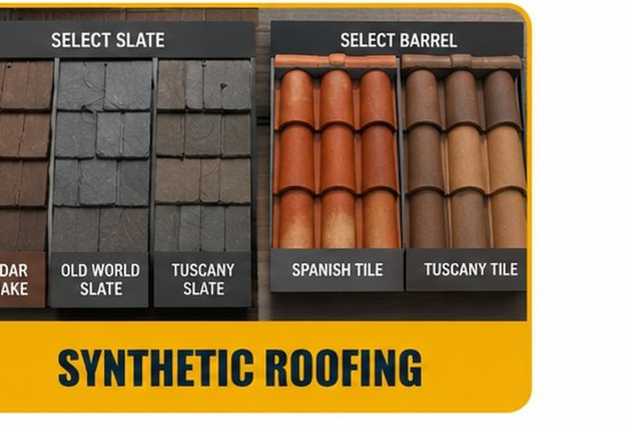 Synthetic roofing